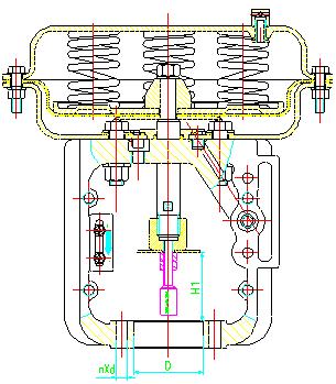 氣動(dòng)薄膜執(zhí)行機(jī)構(gòu)