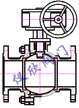 球閥結(jié)構(gòu)圖