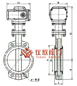 電動(dòng)襯氟蝶閥