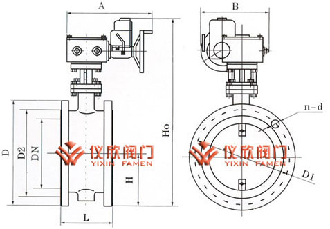 D941W電動通風蝶閥