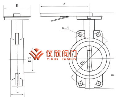 D371X軟密封對(duì)夾蝶閥