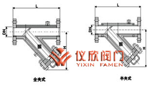 夾套Y型過濾器